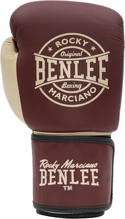 Боксерські рукавички Benlee зі шкіри Wakefield Wine 18 унцій