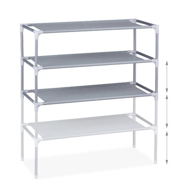 Розеткова система Relaxdays Shoe Rack 4 рівня