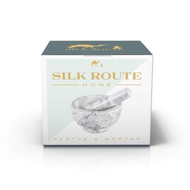 Набір для стукання та подрібнення з виливом (мрамор) Silk Route Home