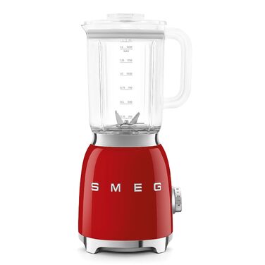 Блендер Smeg BLF03WHEU, 1.5 л, 800 Вт, 4 швидкості, 4 програми, знімні леза