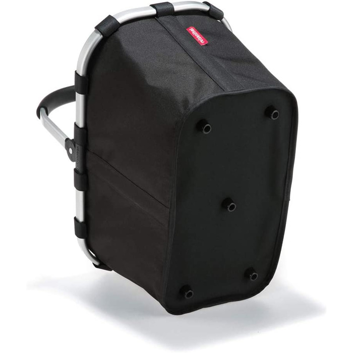 Сумка-холодильник Reisenthel Carrybag з ізотермічною сумкою для покупок (Чорний + Срібний Твіст)