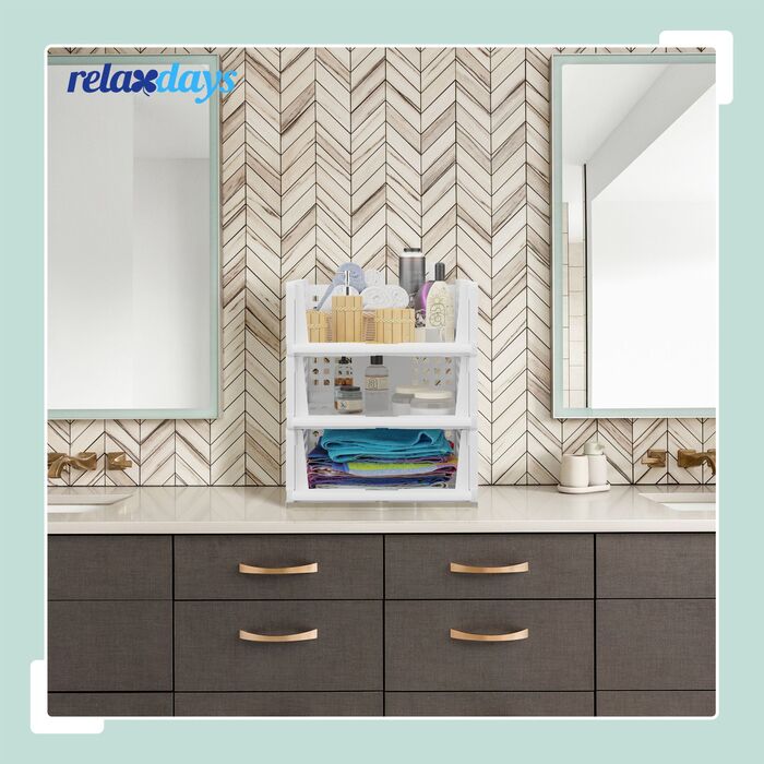 Органайзери для шафи Relaxdays (набір 3 шт.)