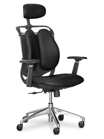 Крісло Mealux Testa Duo Black (арт. Y-552 KB Duo)