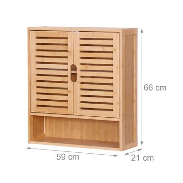 Підвісна шафка для ванної кімнати Relaxdays