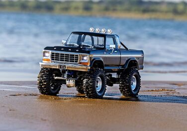 Traxxas TRX-4M F150 1/18 чорний, радіокерована модель з акумулятором та зарядним пристроєм 97044-1-BLK