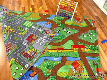 Вуличний килимок Learn & Play, 2 вуличні пейзажі, 4 розміри від 39,90 EUR (100x165 см)