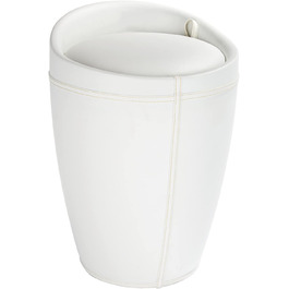 WENKO табурет для ванної кімнати Candy з місцем для зберігання, збирач бруду, ABS-пластик, 20 л, Ø 36 x 50,5 см