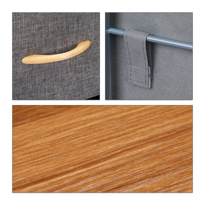 Шафа-тумбочка Relaxdays на колесах