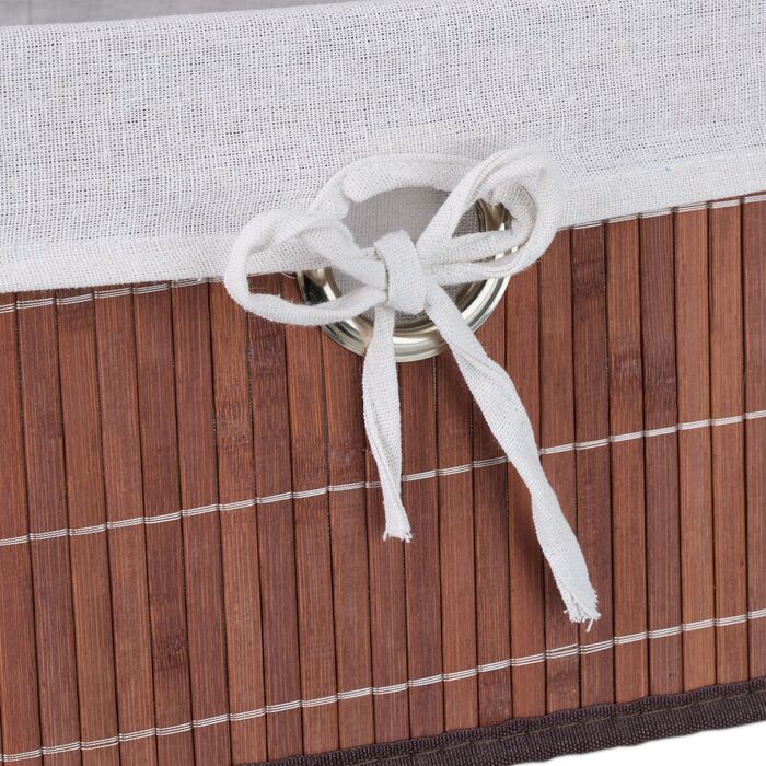 Набір кошиків для зберігання Relaxdays з бамбука