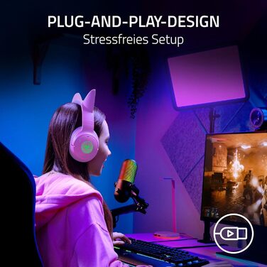 Мікрофон Razer Seiren V3 Mini - компактний USB мікрофон з LED-індикатором та інтегрованим демпфером