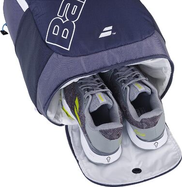 Тенісна сумка Babolat Evo Court s-спортивна сумка на 3 ракетки-фітнес-сумка ідеально підходить для тренувань на відкритому повітрі або в тренажерному залі-виготовлена з екологічно чистих матеріалів-35 л