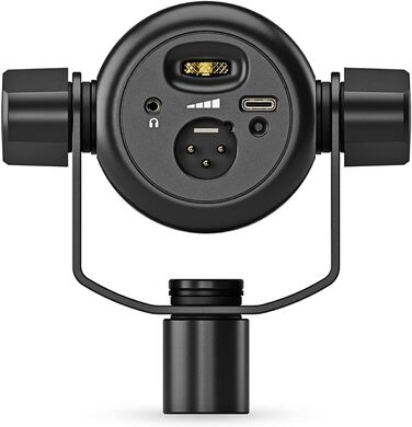 Мікрофон Rode PodMic USB/XLR для подкастів, мовлення, чорний + відкривачка keepdrum