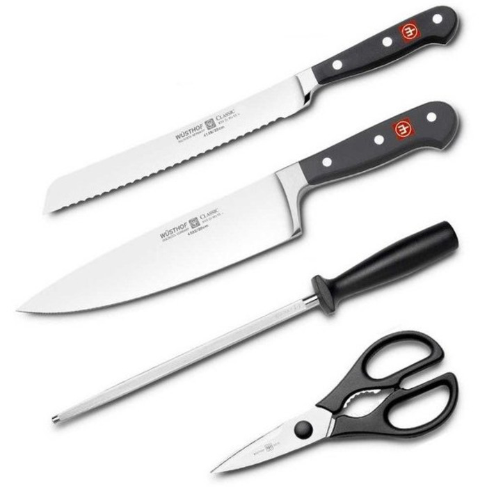 Набір ножів Wuesthof Classic з блоком 8 пр. (1090170707)