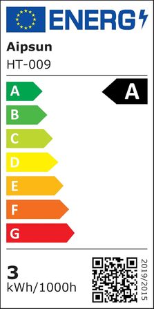 Aipsun LED настільна лампа акумуляторна, регульоване світло, зелена, 5500mAh, IP54, для ресторану, спальні, бару