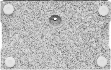 Підставка для парасольки Anndora Granit 25 кг, для балкона, діаметр стієна до 48 мм (світло-сірий)