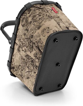 Сумка-шопер Reisenthel Carry Bag – стабільний кошик для покупок з великим об'ємом та практичною внутрішньою кишенею. Елегантний та водостійкий дизайн (Jacquard Brown, Single)