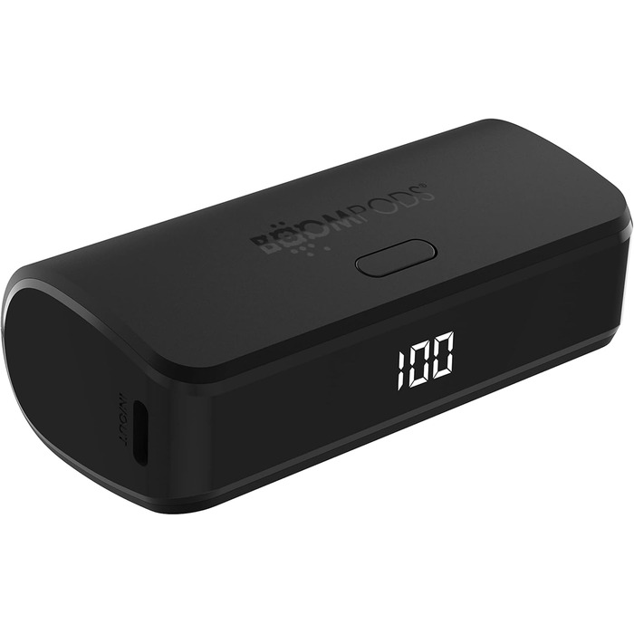 Швидка зарядка, LED дисплей, 2 пристрої одночасно, 5000mAh Powerbank - USB/USB-C