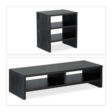 Підставка для монітора Relaxdays з полицями