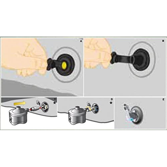 Надувний матрац Coleman Зелений