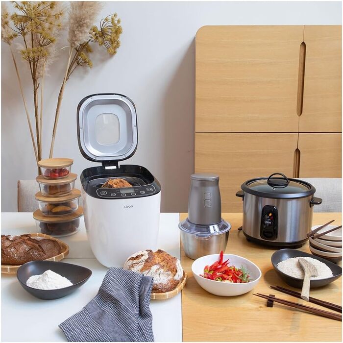 Автомат для випікання хліба 0,9 кг, 550 Вт, білий - dop218