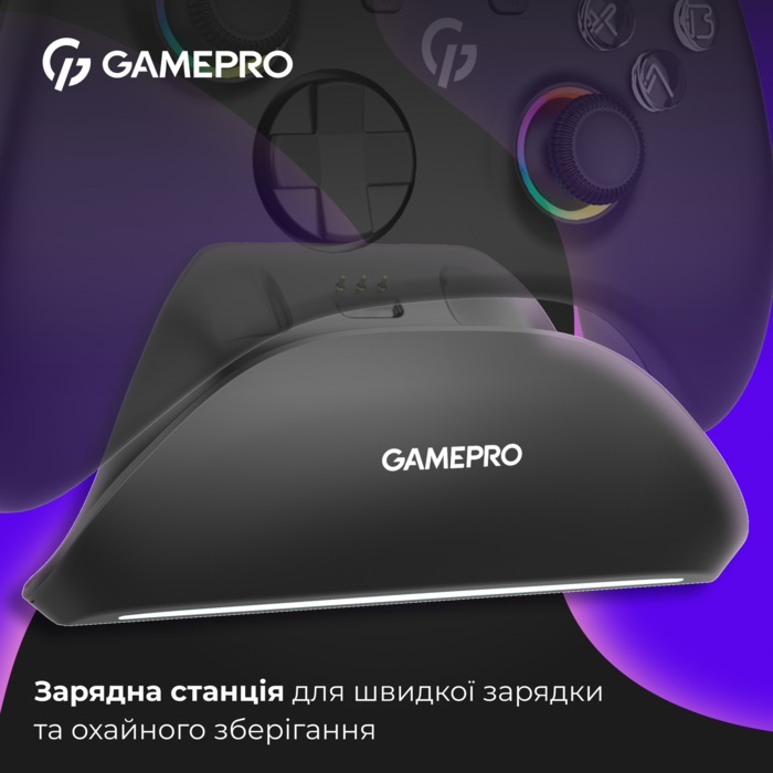 Бездротовий геймпад GamePro GPX13BDOC