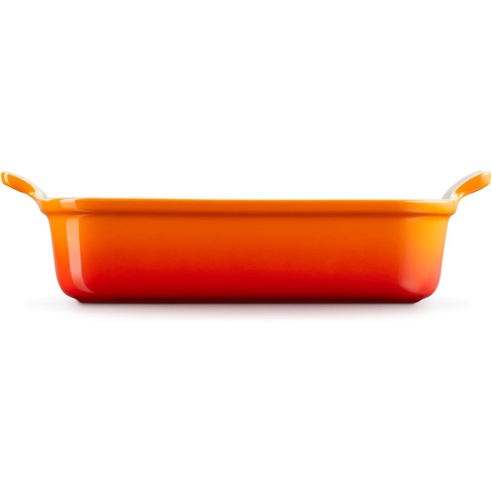 Форма для запікання Le Creuset прямокутна, 26 см, 2.4 л, кераміка, червона