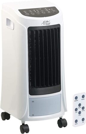Кондиціонер Sichler Побутова техніка Водяне охолодження Охолоджувач повітря з водяним охолодженням LW-440.w, функція гойдання (вентилятор з водяним охолодженням) (1800 Вт)