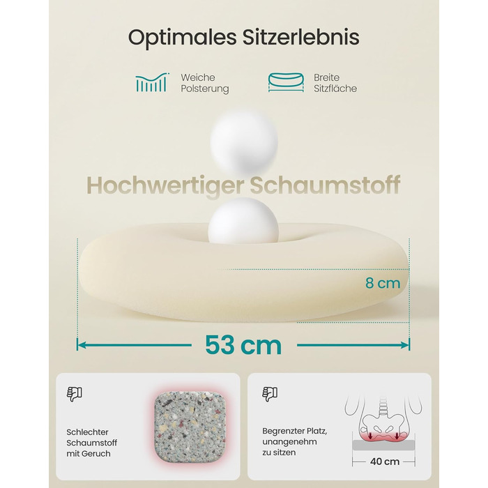 Офісний стіл SONGMICS з ергономічним дизайном, поворотне крісло з сітчастою спинкою, підтримка попереку, функція гойдання, сидіння 53 см, відкидні підлокітники, для роботи та спальні, студентів, OBN037R01 (без підголівника)