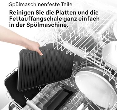 Електричний гриль Braun MultiGrill 7 CG7020: 3-в-1 (контактний гриль, BBQ, духовка), 2000W, велика площа для приготування (12 бургерів), для дому, легко миється