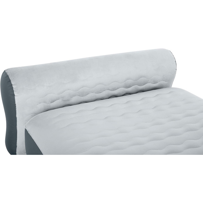 Міцне надувне ліжко з вбудованим електричним насосом і подушкою