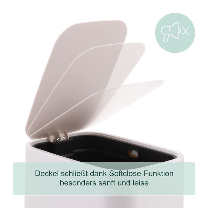 Відро для сміття Relaxdays, 7 літрів