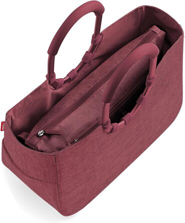 Loopshopper Reisenthel – Стильна сумка-шопер з перероблених PET-пляшок (M, Twist Maroon)