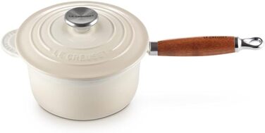 Форма для випічки Le Creuset Profitopf з дерев'яним ручками, 18 см, білий колір меренги