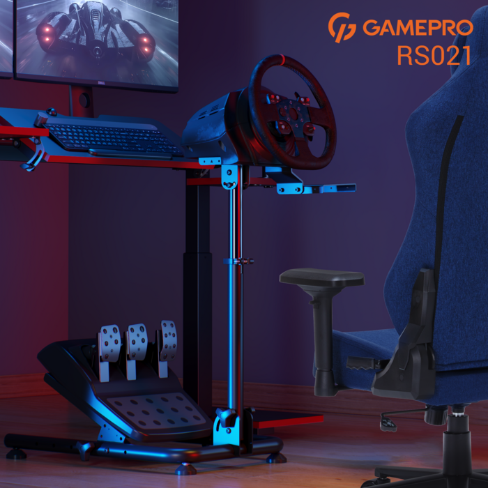 Ігрове крісло кокпіт GamePro RS021