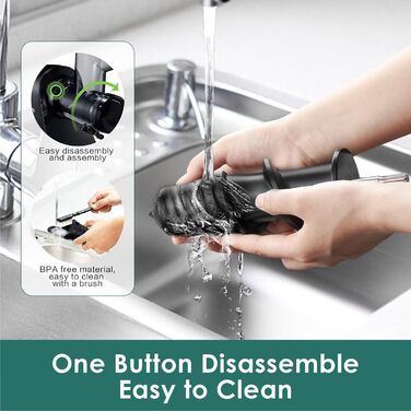 Фрета Slow Masticating Juicer - повільний прес для соку, блакитний (Pure Black)