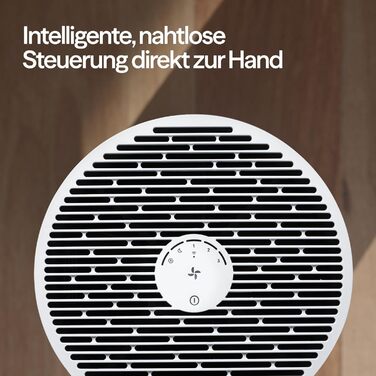 Повітряний фільтр Blueair Pure 511i Max: для кімнат до 43 м², тихий, HEPASilent, проти пилу, алергенів, диму, плісняви, шерсті тварин