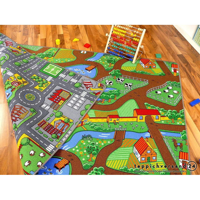 Вуличний килимок Learn & Play, 2 вуличні пейзажі, 4 розміри від 39,90 EUR (100x165 см)