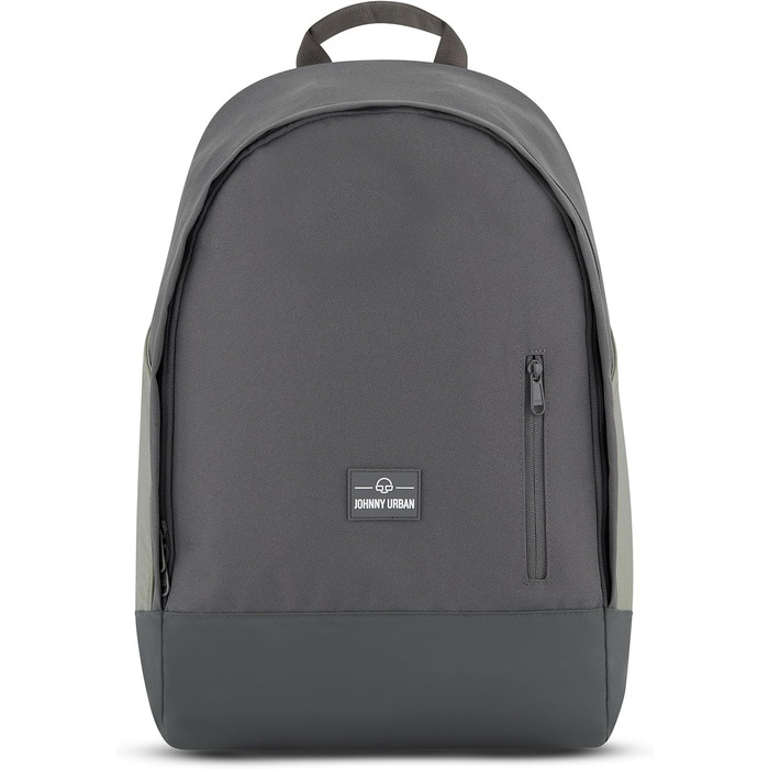Рюкзак Johnny Urban Backpack Women & Men - Neo - Денні рюкзаки з 16-дюймовим відділенням для ноутбука для школи, роботи та навчання - Спортивний денний рюкзак - Шкільний рюкзак для підлітків - Водовідштовхувальний (темно-сірий)