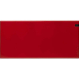 Електричний радіатор - 1400 Вт, червоний Терморегулятор з таймером Електричне опалення енергозберігаюче Висота 370мм Опалення електричне Хранитель морозу Конвекторний обігрівач KDT IP20 1400 Вт 104,9 x 9 x 37 см (ДхШхВ)