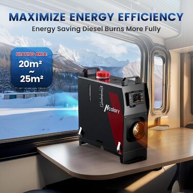 Дизельний опалювач 8kW Blazecore Station 1S з керуванням через APP, 12V/24V DC & 240V AC, для авто та вантажівок