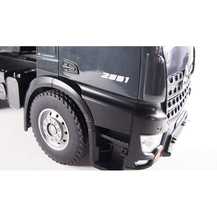 Модель самоскида Mercedes-Benz Kipper PRO Metall V2 2.4GHz сірий - RTR