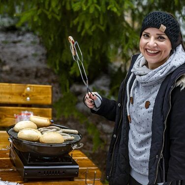 Газовий набір для кемпінгу ACTIVA Meisen з грилем та валізами | Преміум якість
