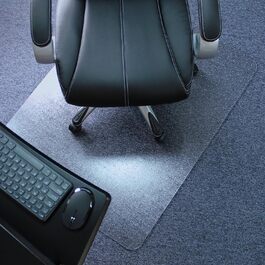 Килимок для офісного крісла з полікарбонату Marvelux Захисний килимок для килимів, прямокутний килимок для офісного крісла 90 x 120 см, прозорий захисний килим для офісного крісла, доступний у різних розмірах