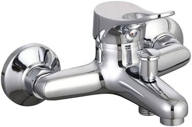 Змішувач для ванної кімнати EISL Verona з однією ручкою, хром, для умивальника, з витяжною штангою та комплектом зливу