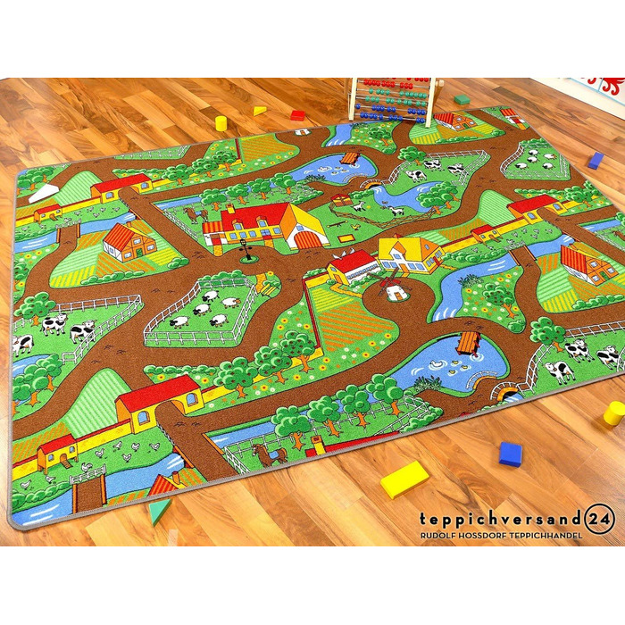 Вуличний килимок Learn & Play, 2 вуличні пейзажі, 4 розміри від 39,90 EUR (100x165 см)