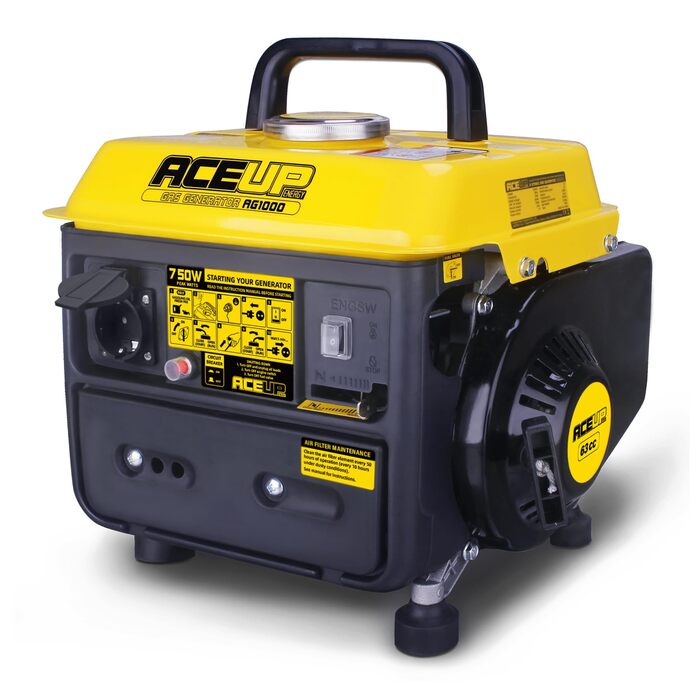 Генератор Aceup Energy Inverter 2000W: тихий бензиновий генератор з USB, 230V/12V, 19.8кг