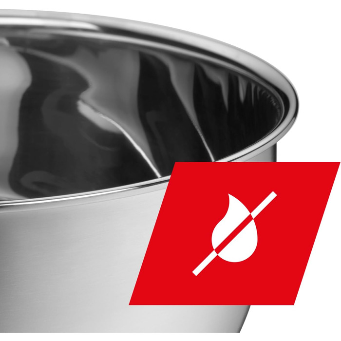 Набір кухонних мисок Silit 3 шт. з нержавіючої сталі, мультифункціональні (для замішування, салатів, подачі), стікліть