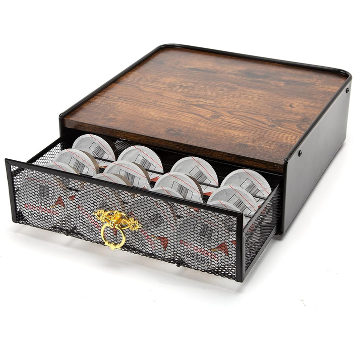 Тримач для капсул Tassimo (64 шт.) - металевий органайзер для капсул кави, стійка-органайзер