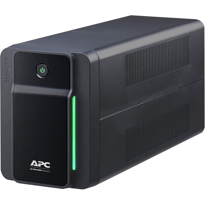 ДБЖ APC by Schneider Electric Easy UPS - BVX700LI-GR - джерело безперебійного живлення 700 ВА з виходами Schuko, запобіжник і захист від перенапруг, резервний акумулятор з стабілізатором, світлодіодні індикатори (900 ВА / 480 Вт, виходи IEC - IEC - IEC, о