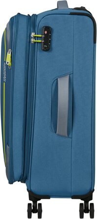 Валіза American Tourister Pulsonic Spinner L, 81 см, 113/122 л, Coronet Blue